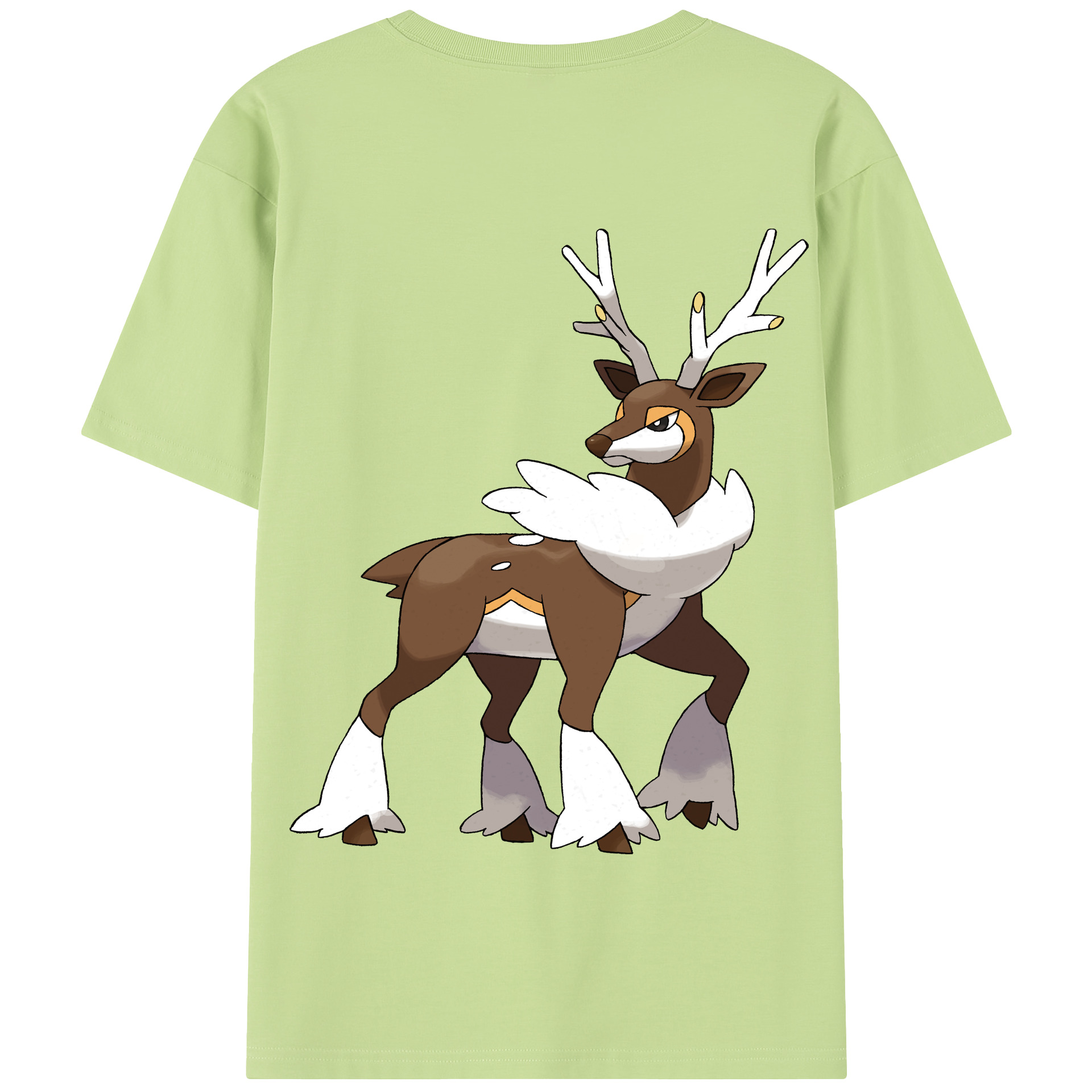 （画像用） ポケットモンスター Pokémon 綿100％半袖Tシャツ（背面プリント）